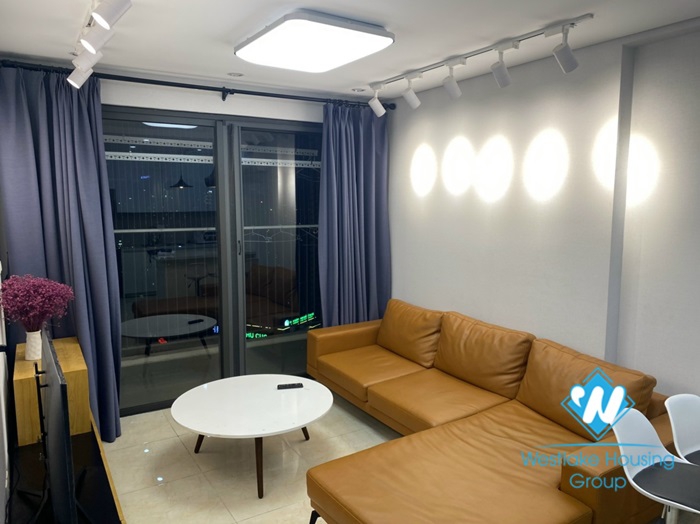 A furnished apartment with 2 bedrooms for rent in D'Capital, Cau Giay District